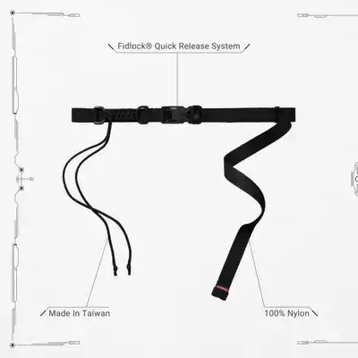 New spot GOOPiMADE 21SS FN-D4 Fidlock Loop magnetic buckle function belt