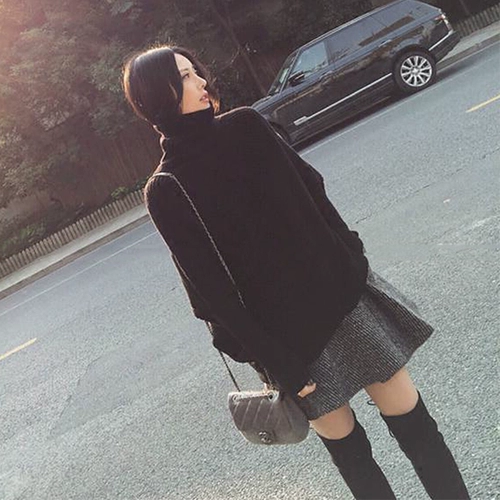 Зимний свитер, мини-юбка, комплект, платье, в западном стиле, городской стиль