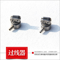 New titanium alloy disc eagle wheel accessories DIY kite wire wheel M4 screw fish eye wire guide wire wheel