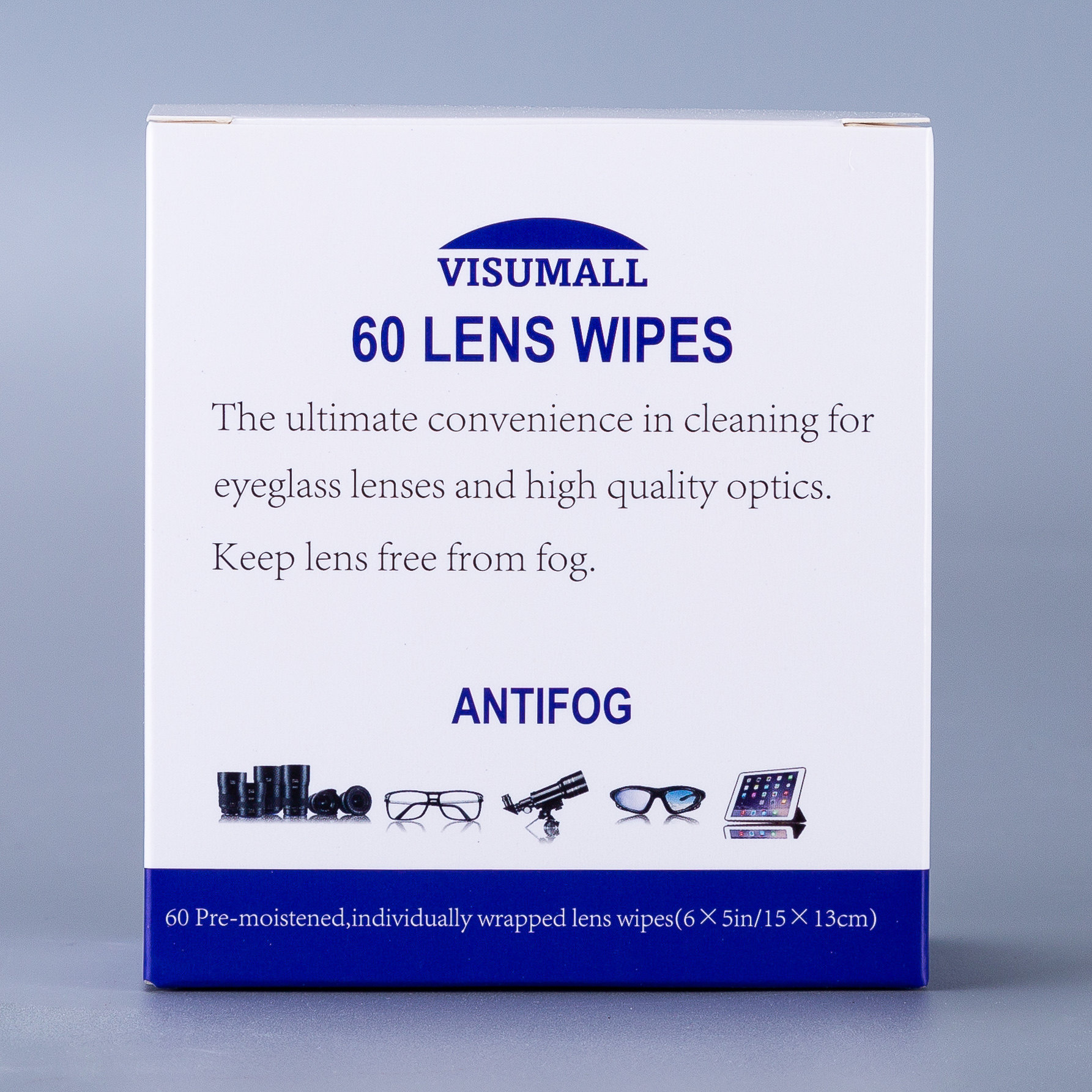 WeviewMaier disposable independent packaging anti-fog glasses wipe mirror paper mobile phone computer screen wipe clean wet paper towels