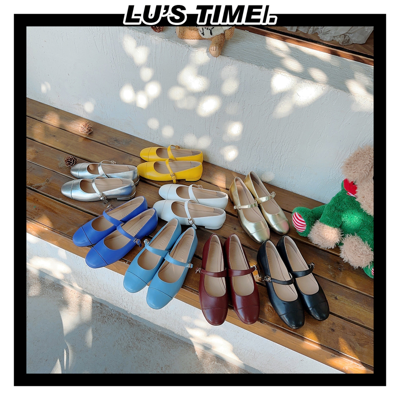 【Lu`S Time】2026 Spring New Mary Jane Shallow Mouth Flats for Women, Flat Sheepskin with Ultra-Soft Design 【Lu`S Time】2026 Spring New Mary Jane Shallow Mouth Flats for Women, Flat Sheepskin with Ultra-Soft Design