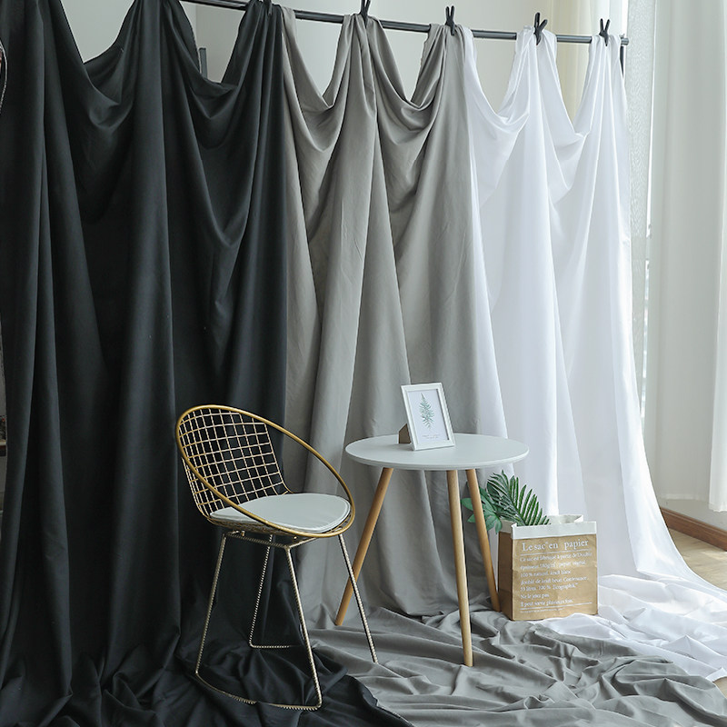 White photo background Bins hanging cloth white cloth net red live background wall shooting photo prop photo background