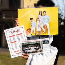 Rinse photo graduation photo photo zoom in print print print photo plastic sealed plastic waterproof moisture-proof