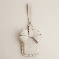 Land Rover, ключница с бантиком, из натуральной кожи