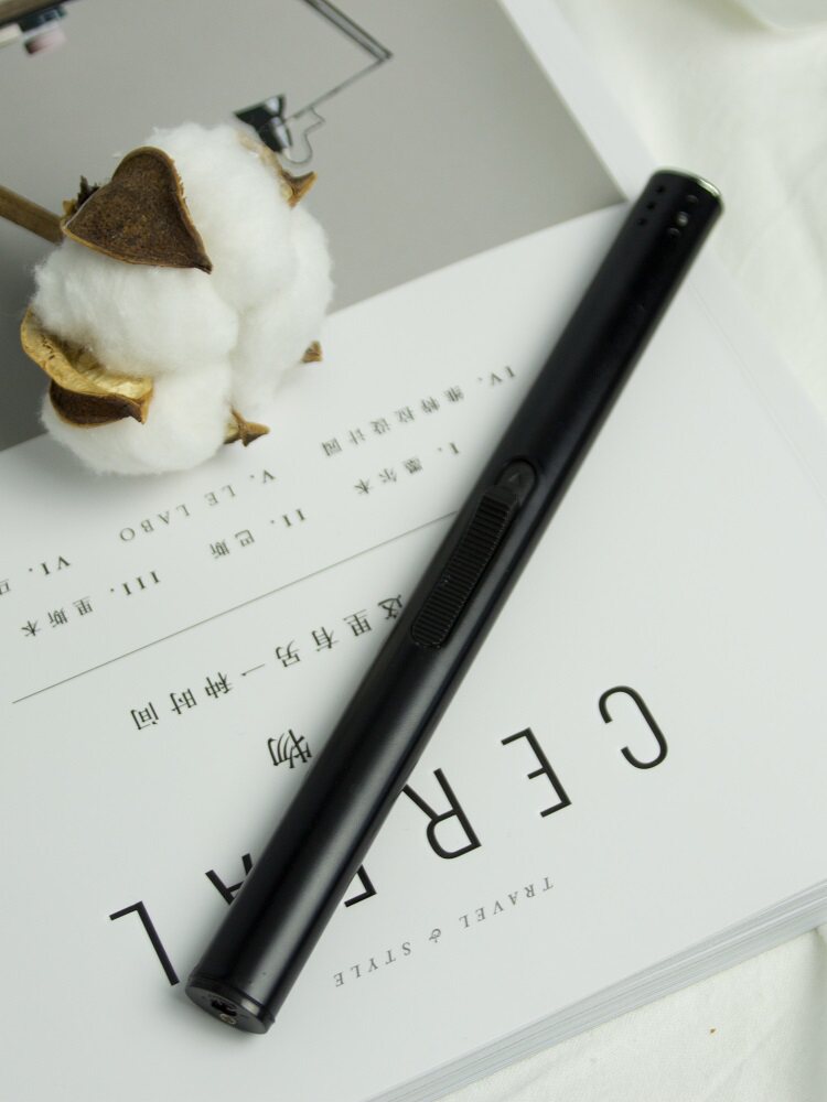 Scented Candle Tool Set Long Handle Electronic Igniter Torch Inflatable Kitchen Gas Lighter