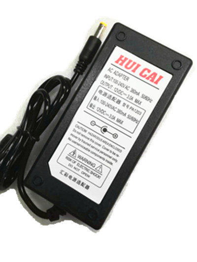 Original new HUICAI PA1203 12V3A HUICAI Xinxiong LCD adapter power supply distribution power cord