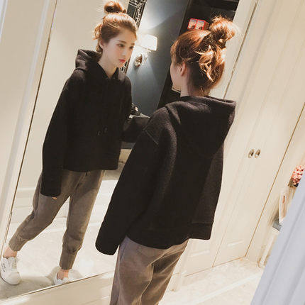 赫本风御姐小个子穿搭冬装两件套晚秋网红俏皮