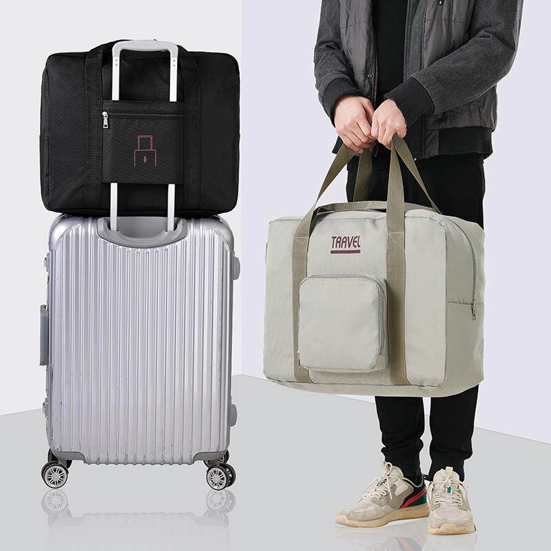 Set of luggage on the trolley case password suitcase college students live in school with a large-capacity hand-held travel bag male