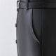 Black package hip skirt women's autumn and winter 2022 new high waist mid-length PU leather skirt all-match skirt small temperament