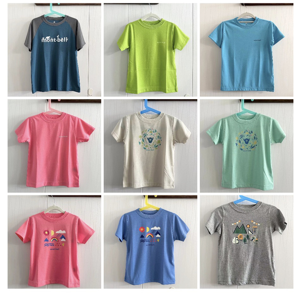 Domestic In Stock Montbell Japanese Outdoor Genuine Goods Meishan Children's Clothing Spring and Summer Quick-Drying Breathable Sun Protection Short — 2