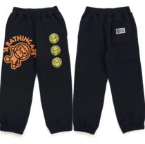 (special price domestic spot) Snow national sauce bape boy clothing Milo printed long pants sports pants and trousers gush