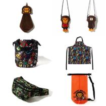 (Partly Domestic Spot) Snow State Sauce Bape mobile phone bag Purse Purse apron bag Perimeter Wrap
