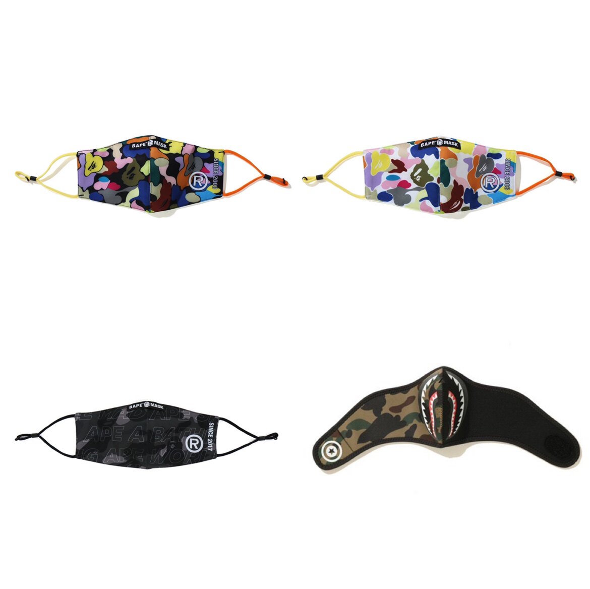 (Photographed purchasing) Snow State sauce Japan's Bape Olay Peripheral Mask Conset