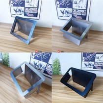 Facade 304 Stainless Steel Kitchen Cabinets Concealed Recessed Side Opening Rectangular Lid Recessed Inside Flip Cover