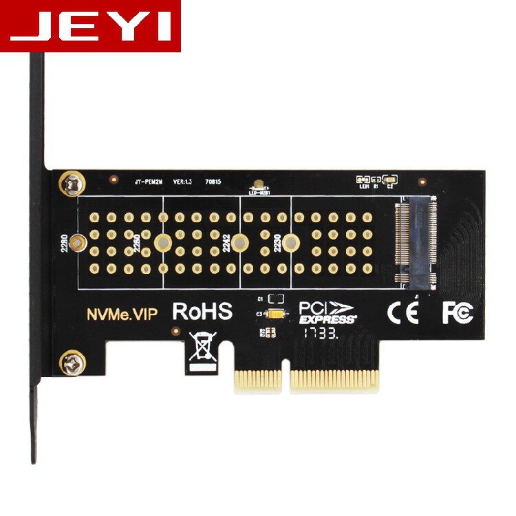 Jiayi NVME adapter card M 2 to PCIE3 0 full speed X4 expansion M KEY does not support SATA NGFF
