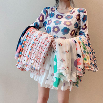 Net Red Ice Silk Sunscreen Sunscreen Clothing Fairy breathable T-shirt Summer Sexy Elegant Foreign Air 100 Hitch Short Coat Head