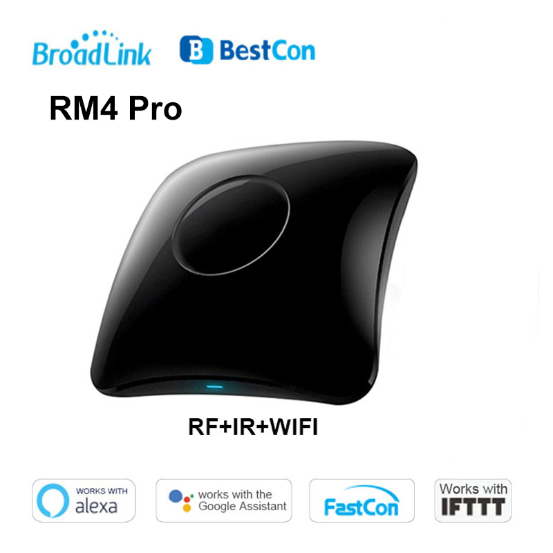 Rm4 Pro Wifi Intelligent Infrared/Rf Radio Frequency Remote Control Air Conditioner Tv Home Appliances Can Be Used with Temperature and Humidity Sensing