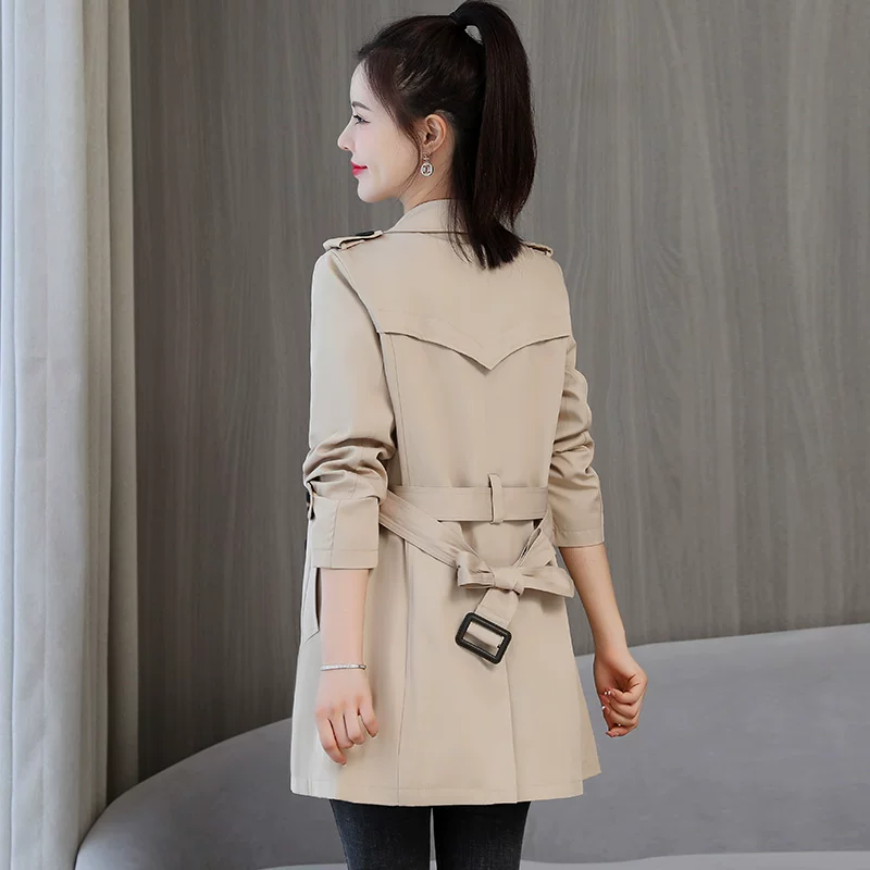 Весеннее trench coat, куртка, середина длины, для подростков