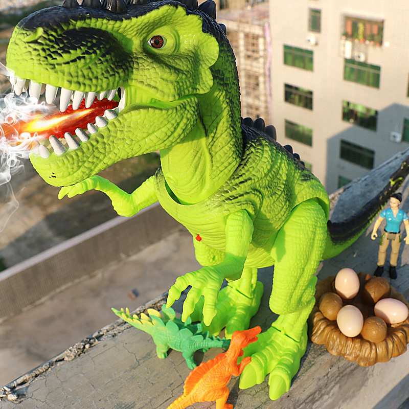 dinosaur laying eggs toy