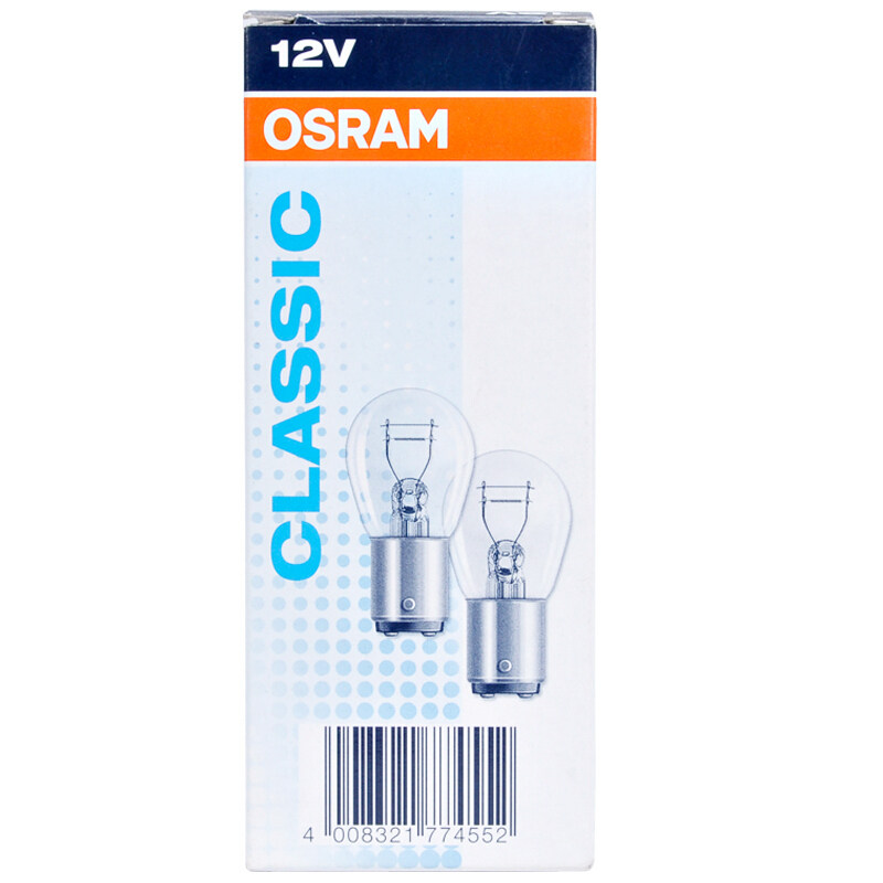 Oselang 7528 car direction light rear fog light brake light tail light 12V P21 5W double wire high and low foot bulb