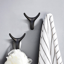 Hanging clothes hook wall-mounted creative clothes in door Genguan Wardrobe Shoes Cabinet Room Door Wall Golden Light Lavish Hook single