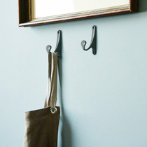 Nordic hanging clothes hook single creative minimalist black wall hook Single hook Hook Guan Guan Living-room Wardrobe Cloakroom Hook