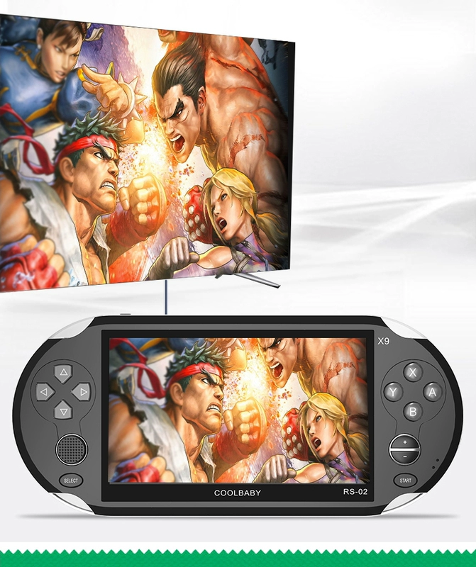 Trò chơi trẻ em PSP gốc điều khiển trò chơi cầm tay arcade hoài cổ cầm tay trẻ em GBA có thể sạc lại FC có thể được tải xuống sau 80 - Bảng điều khiển trò chơi di động