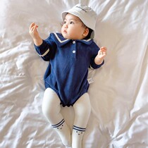 Newborn Baby Boy Clothes Woman Baby Boy Conjoined Clothes Triangle Khaed Climbing Suit Princess Academy Wind Suit Spring Autumn Clothes
