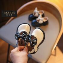 Princess Kircarson Shoes Baby 1 year old baby shoes Soft soles anti-skater shoes 2-3 childrens shoes xf0308