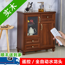 Flute Tea Bar machine Home cupboard Automatic faucet Rotation Living room Automatic water adding European-style solid wood Chinese wood