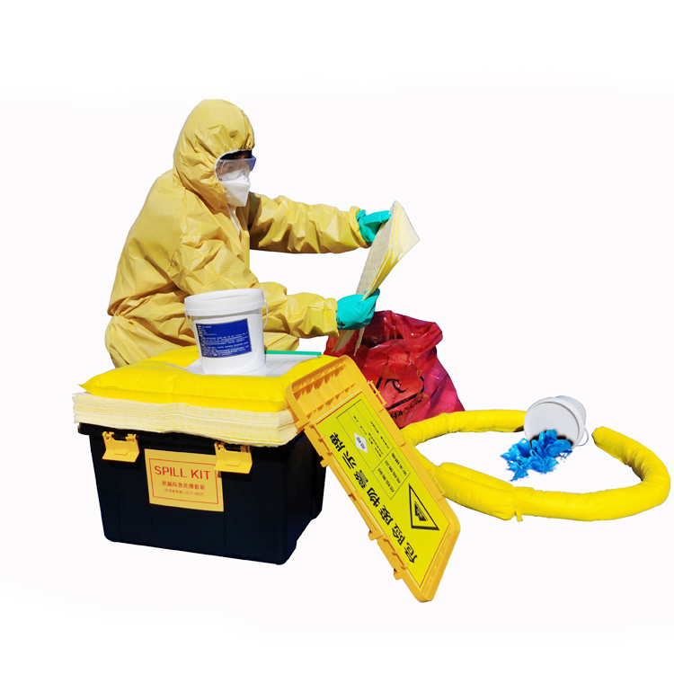 Chemical Spill Emergency Treatment - Spill Prevention Toolbox - Spill Prevention Emergency Components - Spill Prevention GT-602