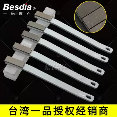 Taiwan Yili Diamond Oilstone Aluminum Handle Tungsten Steel Diamond Toothbrush Grinding Stone Resin Oilstone Strip 200-1200#