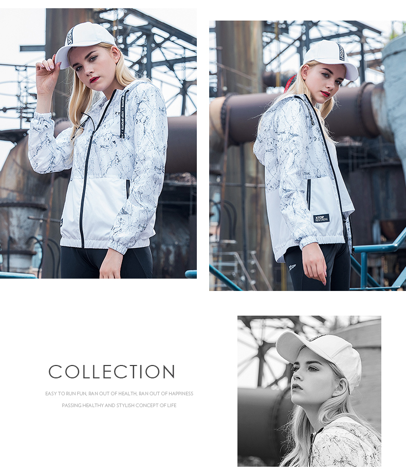 Áo khoác nữ Xtep 2018 Thu mới Áo gió hai lớp Áo trùm đầu Áo khoác dài tay Áo cardigan Áo thể thao áo gió nam adidas