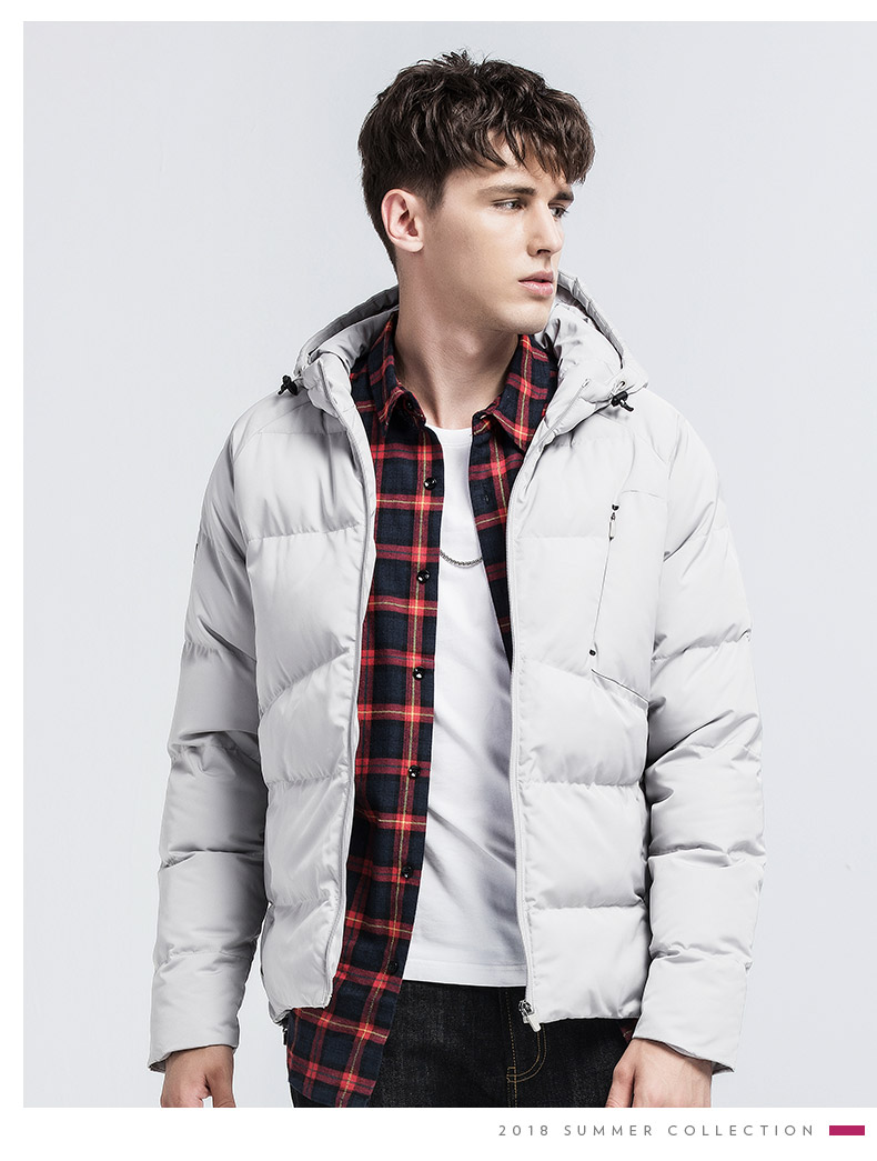 Áo khoác cotton nam dày Xtep 2018 mùa thu mới ấm áp áo khoác cotton trùm đầu áo khoác cotton - Quần áo độn bông thể thao áo phao bé trai