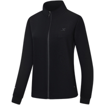 Xtep Knitted Jacket Womens 2024 Autumn New Windproof Baseball Collar Outdoor Sportswear 976328060063