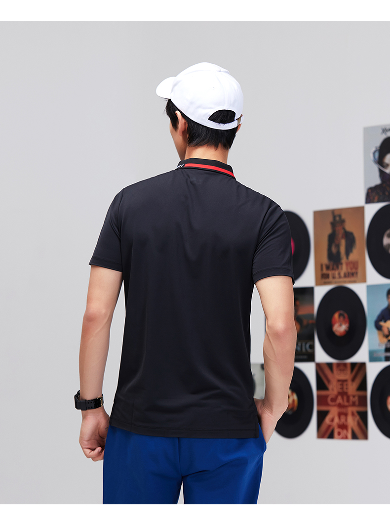 Hỏng mã giải phóng mặt bằng đặc biệt bước nam ngắn tay áo polo Áo thun mùa hè thoáng khí thoải mái áo sơ mi nam thời trang trường nam - Áo polo thể thao ao thun polo