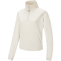 Xtep round neck pullover sweatshirt for women 2024 autumn new sports and leisure pullover thin 976328920078