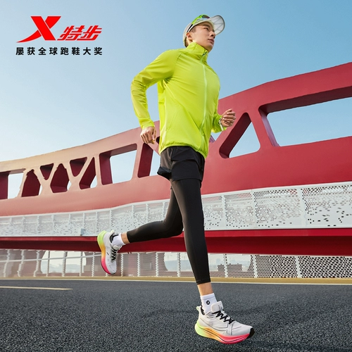 Xtep, износостойкая амортизирующая универсальная летняя спортивная обувь подходит для мужчин и женщин, для бега