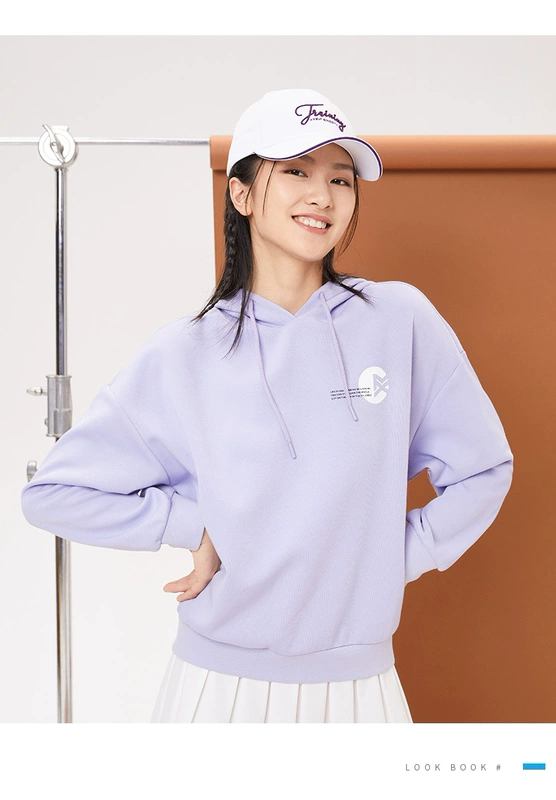 Xtep Sports Sweatshirt dành cho phụ nữ Fall 2020 Xu hướng mới của phụ nữ Xu hướng lỏng dệt kim Áo khoác - Thể thao lông cừu / jumper