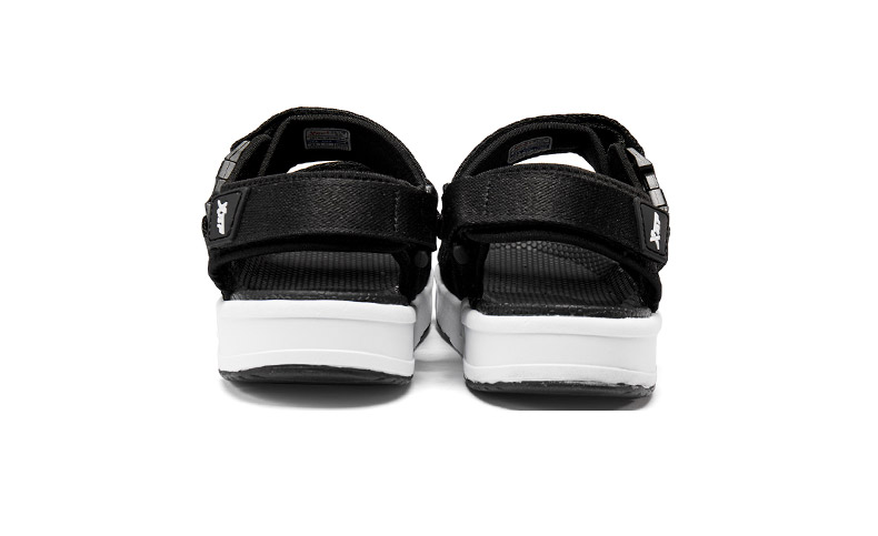 Xtep Cặp đôi Velcro mùa hè Phụ nữ truy cập thoáng khí Bãi biển Retro Lưới Dép nữ nhẹ - Giày thể thao / sandles dép sandal nam hàng hiệu
