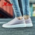 Giày nữ chính thức của Xtep Giày thường giày nữ mùa xuân 2019 Giày thể thao mới, giày thoáng khí nhẹ giày sneaker nữ trắng Dép / giày thường