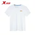 Bước đặc biệt áo thun tay ngắn màu trắng 2019 xu hướng mới nam lỏng lẻo nam cổ tròn áo sơ mi nam thể thao - Áo phông thể thao Áo phông thể thao