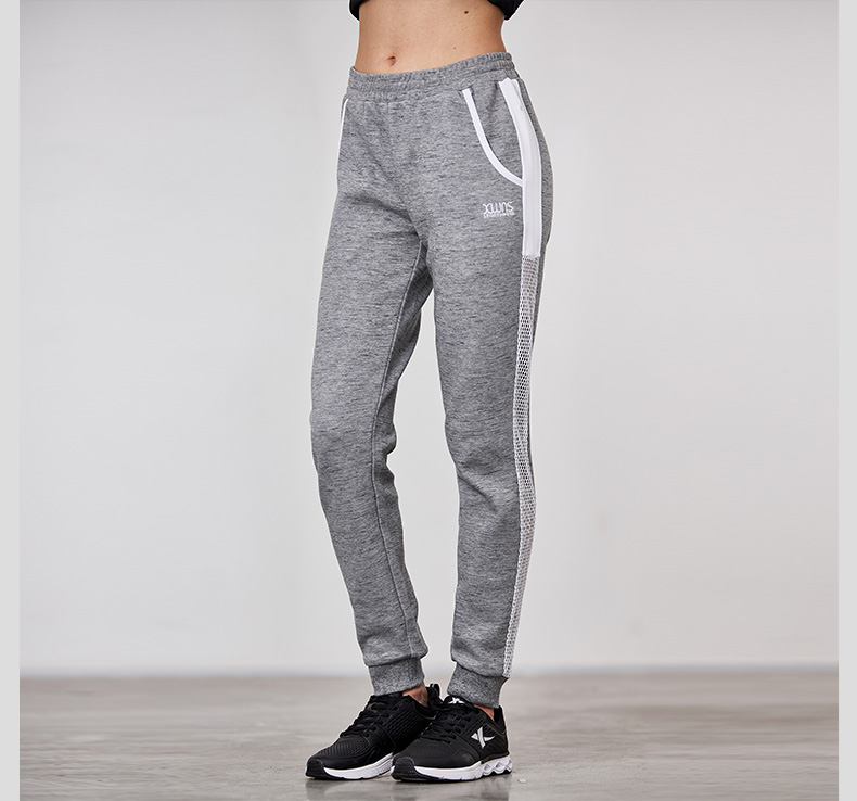 Bước đặc biệt của phụ nữ dệt kim quần mới thun thun chân thời trang Slim quần thể dục chạy bộ quần thể thao quần âu - Quần thể thao quần chạy bộ nam