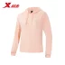Áo len nữ Xtep áo len nữ mùa xuân mới áo thun ngắn và nhung thoải mái giải trí chính thức - Thể thao lông cừu / jumper Thể thao lông cừu / jumper
