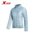 Áo khoác nữ Xtep Áo ấm thường xuyên Cổ áo đứng thoải mái Thời trang hoang dã Nhẹ nhẹ Slim Fit Cotton Jacket - Thể thao xuống áo khoác Thể thao xuống áo khoác