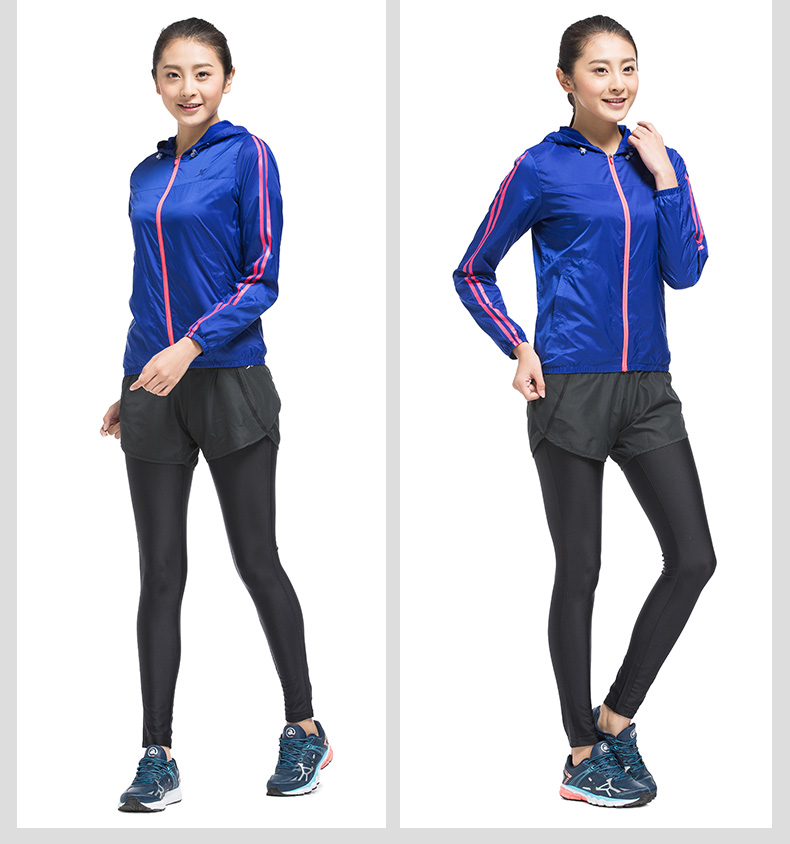 Áo khoác thể thao nữ Xte 2017 mùa xuân mới chính thức áo gió hoang dã đích thực dành cho nữ áo gió nữ hàng hiệu