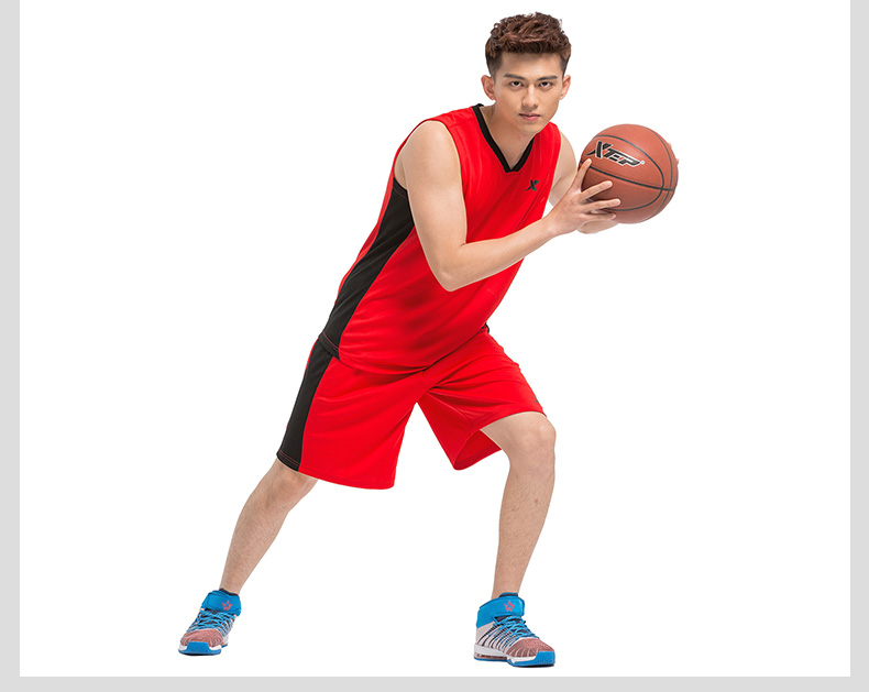 Đặc biệt bước jersey nam mùa hè bóng phù hợp với bóng rổ thiết lập ánh sáng và thoáng khí chạy thể dục thể thao bóng rổ hai mảnh bộ quần áo gió nam lining