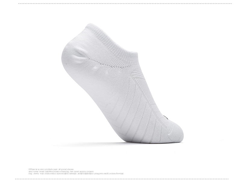 Tất đặc biệt bước nam vớ ba đôi vớ 2018 mùa thu mới vớ thoáng khí thể thao vớ cotton khử mùi vớ nam màu hỗn hợp vớ thuyền tất chân nam