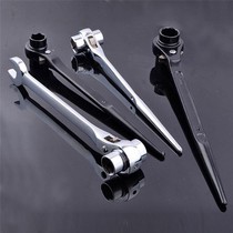 Tip-tail ratchet wrench fast wrench automatic wrench two-way gear sleeve wrench triple opening ratch wrench