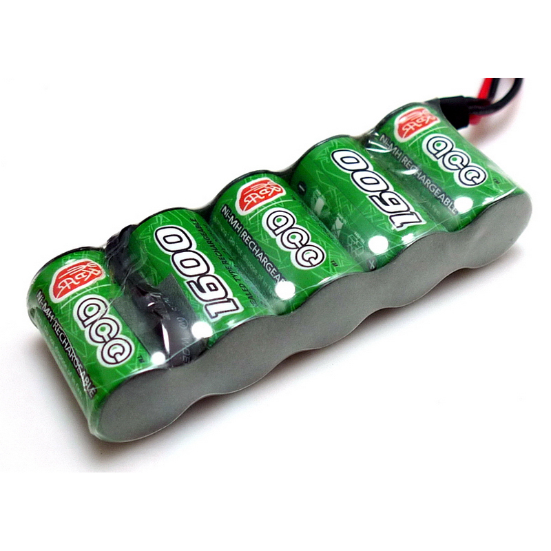 (Grignard flagship)ACE NIMH battery 2 3A 1600mah 6v in-line receiving power 14SG transmitting power